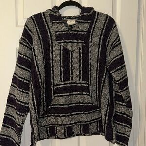 Sunspecs Baja Mexico Oversize Pullover Hoodie size Large